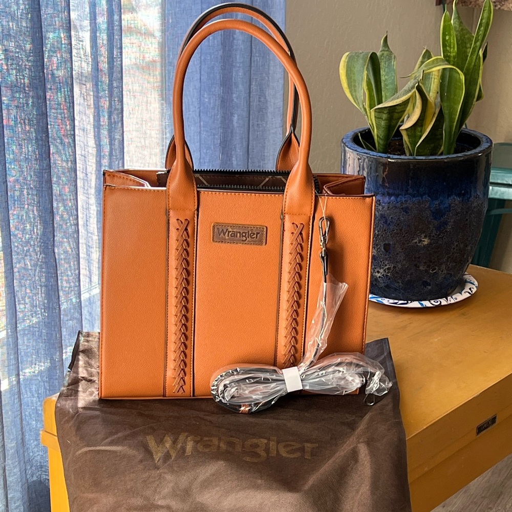 Wrangler Tote Bag Western Purse Shoulder